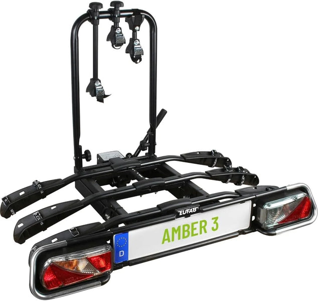 11555 fietsendrager Amber III, zwart, ca. 102 x 74 x 72 cm