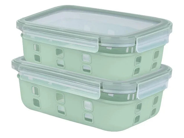 Glazen lunchboxenset