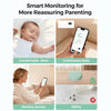Baby Thermometer met App – Slimme Koortsthermometer voor Baby's – Real-Time Temperatuurmonitoring – Draadloos