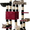 Kattenverblijf, Maine Coon Cat Tree, Heavy Duty Cat Tower for 20 lbs+, GCT033BR