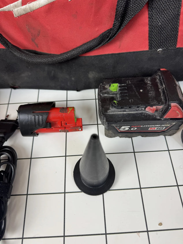 M18 & M12 Kitspuit Set (C18 PCG & M12 PCG) met Accu's, Lader en Tas