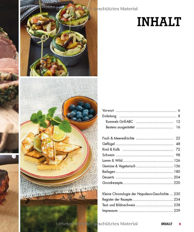 Der Napoleon Grill-Kodex 100 recepten Duits boek