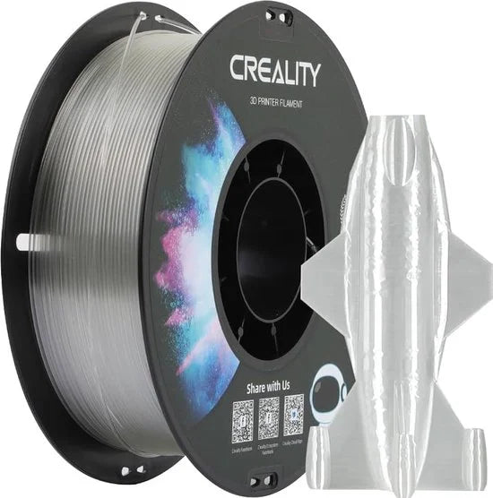 Filament Cr-Petg 1,75 Mm Voor 3D-Printer, Transparant, Hoge Kwaliteit