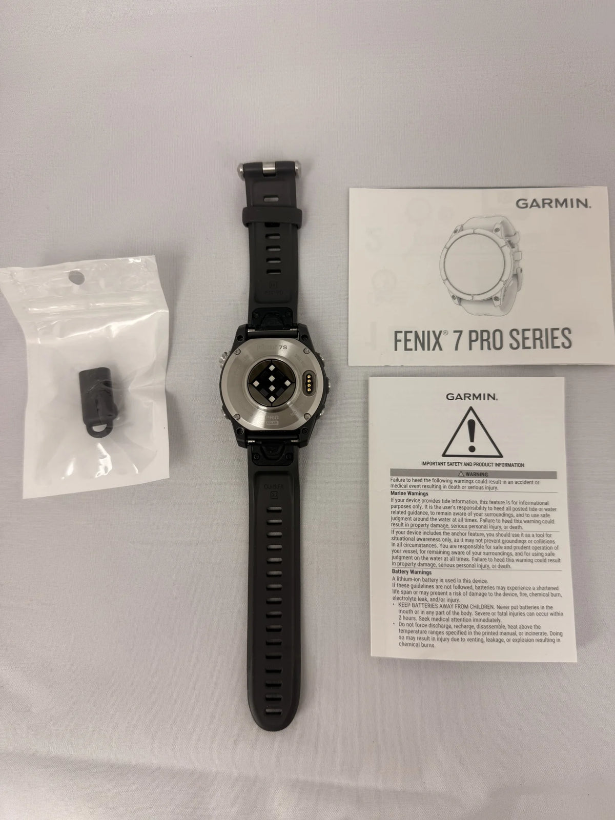 Fenix 7s Pro Solar - Smartwatch - Sporthorloge - Zon oplaadbaar - Tot wel 14 dagen Batterij - 42mm - Zilverkleurig