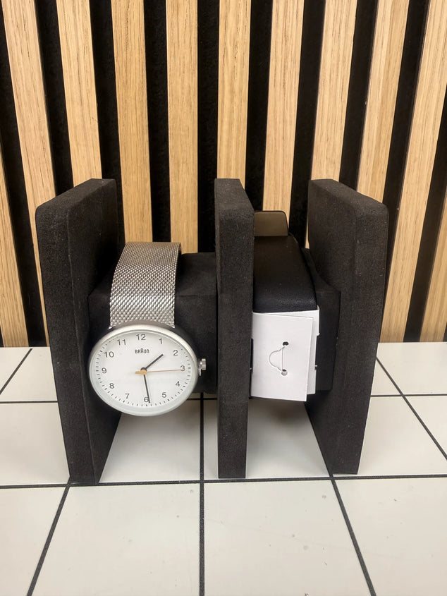 Man Quartz horloge -BN0281- inclusief zwarten leren band - Horloge geschenkset