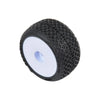 Pro-Line Blockade Tire  Proline OE  Wheel  White  Mounted: Micro-T