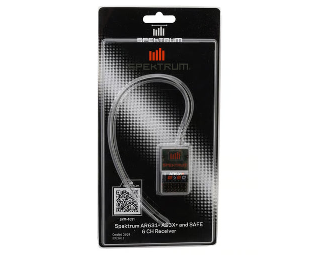 Spektrum AR631 + AS3X + and SAFE 6 CH Receiver