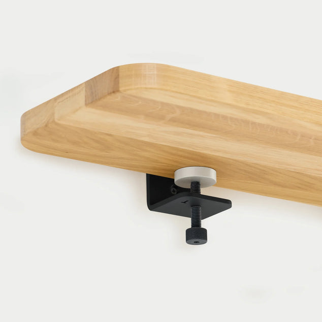 Tiptoe - Bracket - For Console Wall Steel Set Black Graphit 9011 - 500g - Set X