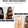 3-in-1 Föhnborstel - Airstyler - Stijlen, Krullen en Extra Volume - Multistyler - Krulborstel - Warmteborstel - 360 Flow - 1000W - Ø 45 mm - Zwart/Roze