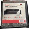 Velvet Bankhoes – Hoekbank – M3 (175-220cm) – Bankbeschermer – Zetelhoes & Zetelbeschermer - Bankhoezen voor Hoekbank - Sofa Cover - Donkerbruin