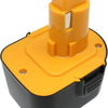 12V 3,5Ah NI-MH Accu Vervanging voor Dewalt dw9071/dc9071