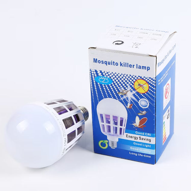 E27-15W Electronic LED Light Bulb Mosquito Trap Killer Lamp