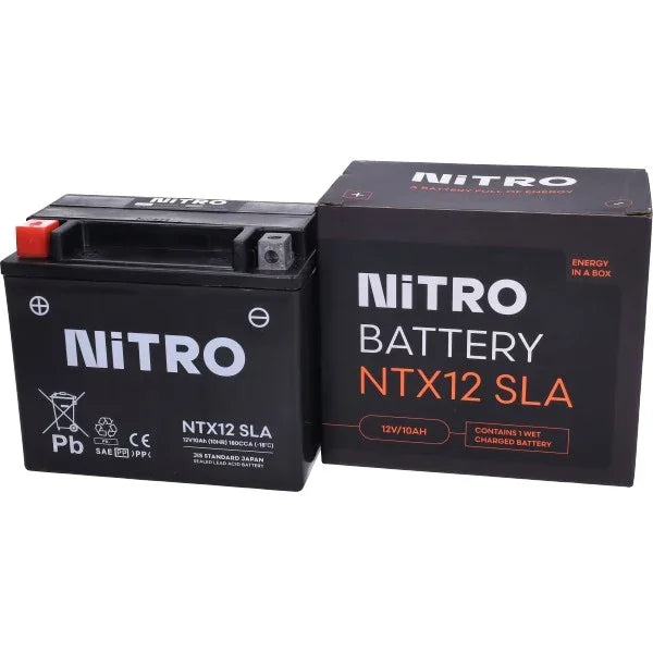Nitro Battery NTX12 SLA