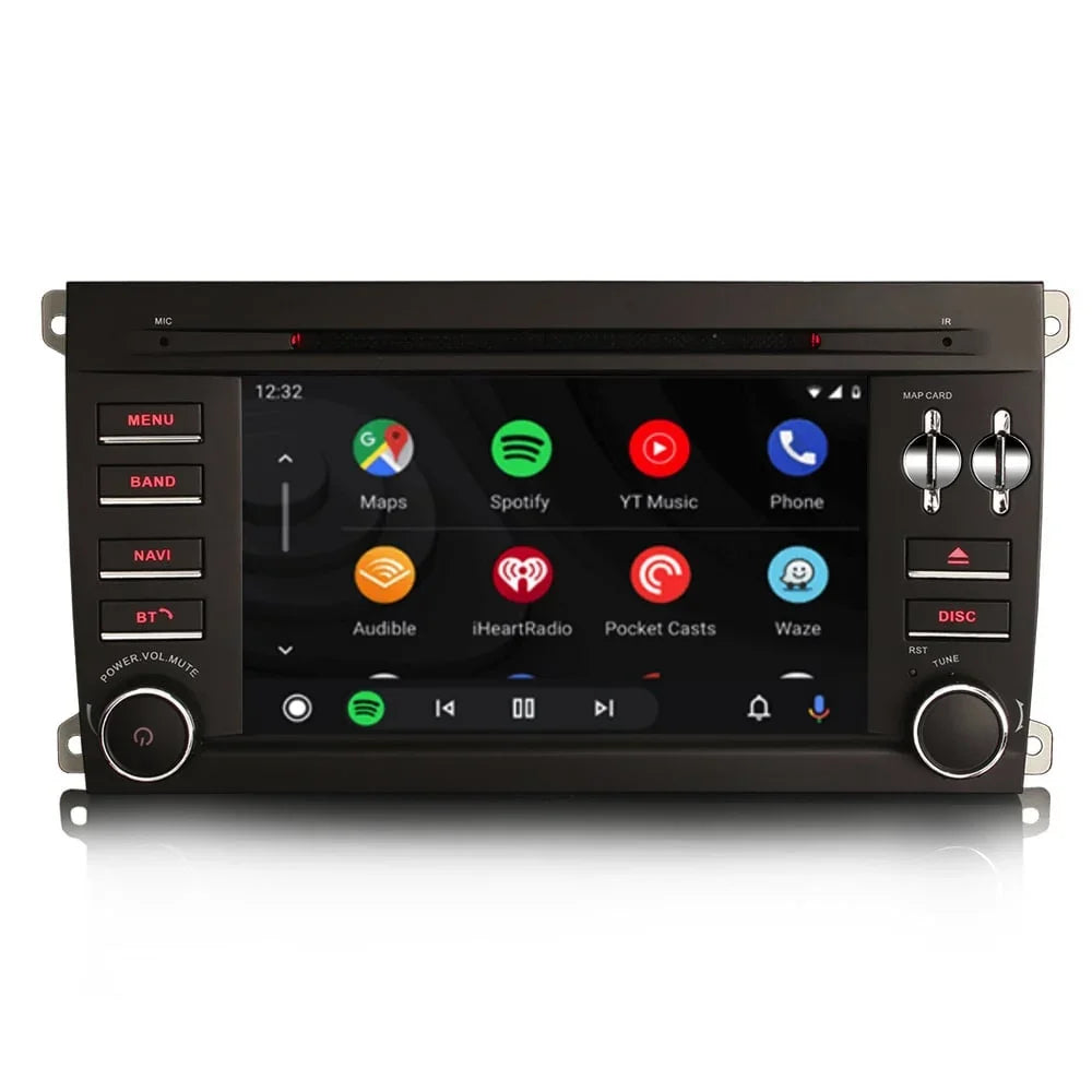 Carplay autoradio voor Porsche Cayenne | 2002 t/m 2010 | Apple Carplay & Android Auto