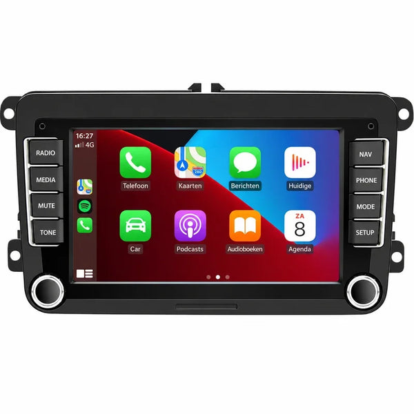 Apple CarPlay / Android Auto - Autoradio 7 inch voor Volkswagen, Seat & Skoda