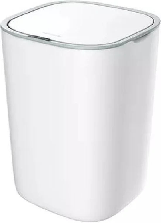 Prullenbak met sensor - 9L - Wit