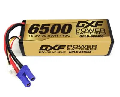 GXF Li-poly batteries golden plus version