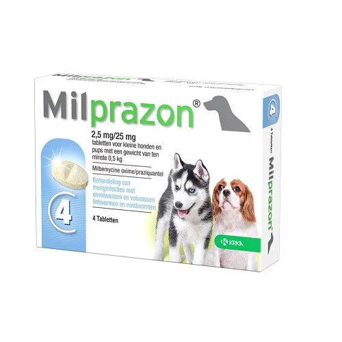 Krka Milprazon Ontwormingstabletten Hond