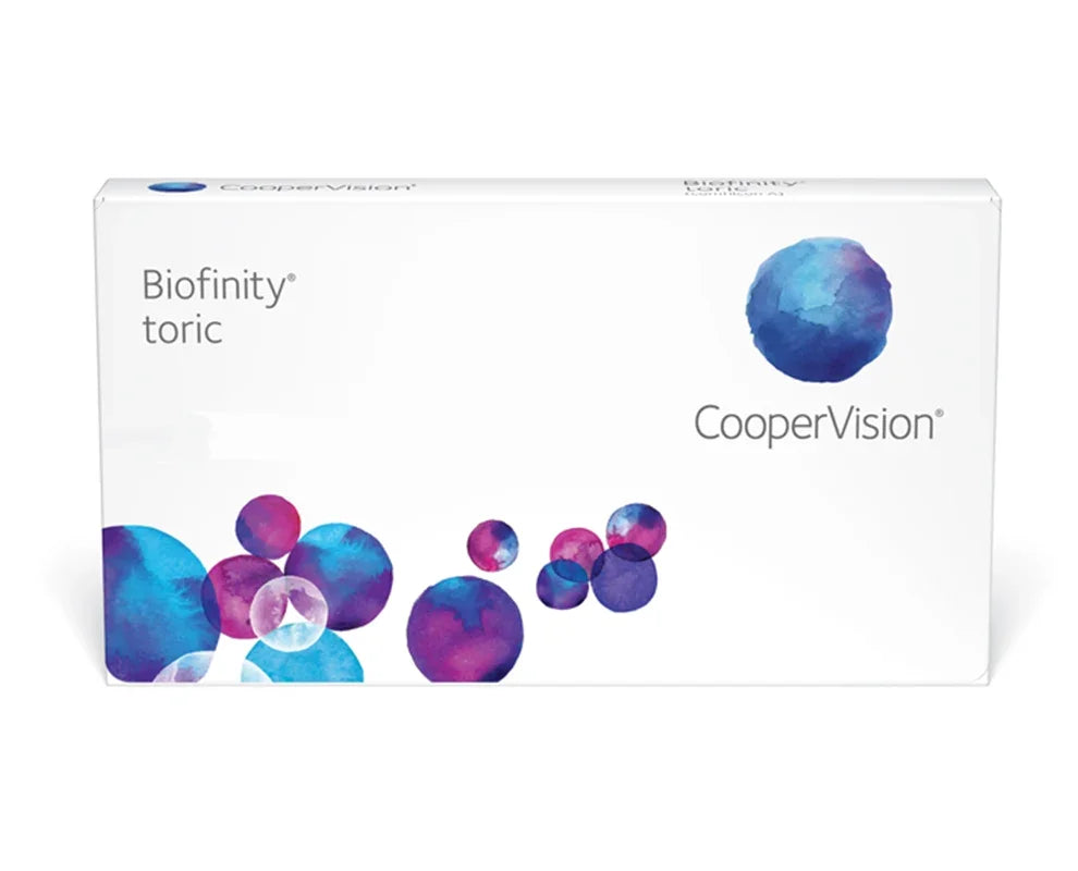 Biofinity® toric - Sterkte -0.75 - Cilinder -0.75 - As 170 - 6 pack - Maandlenzen - BC 8.70 - Torische contactlenzen