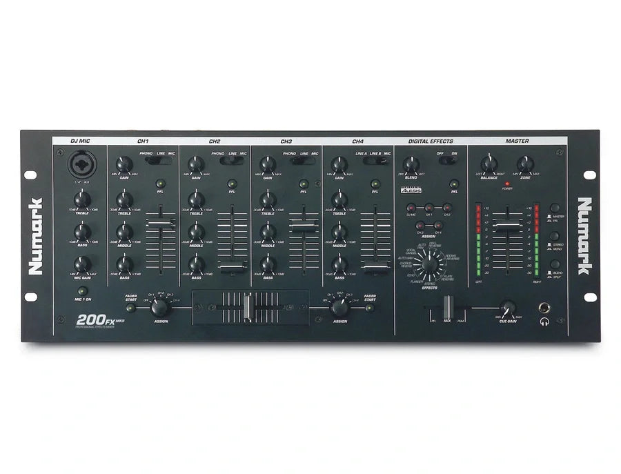 Numark 200FX MKII - 4 Channel Effects Mixer