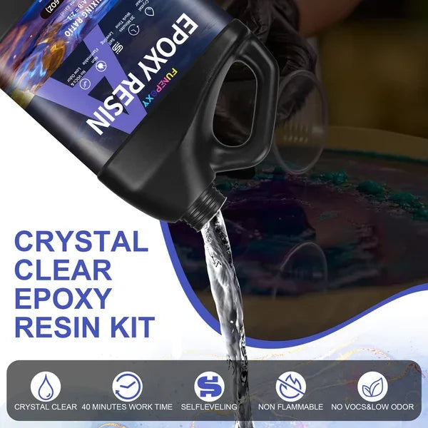Deep Pour Epoxy Resin - 48 oz Kit