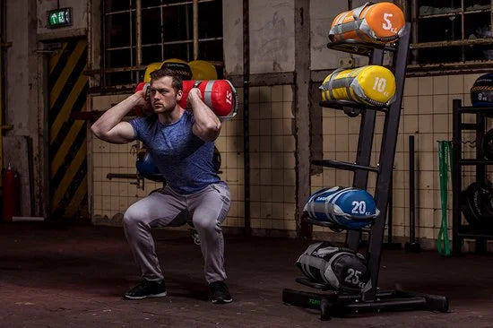 Tunturi Strength bag 20kg- Sandbag - Blauw