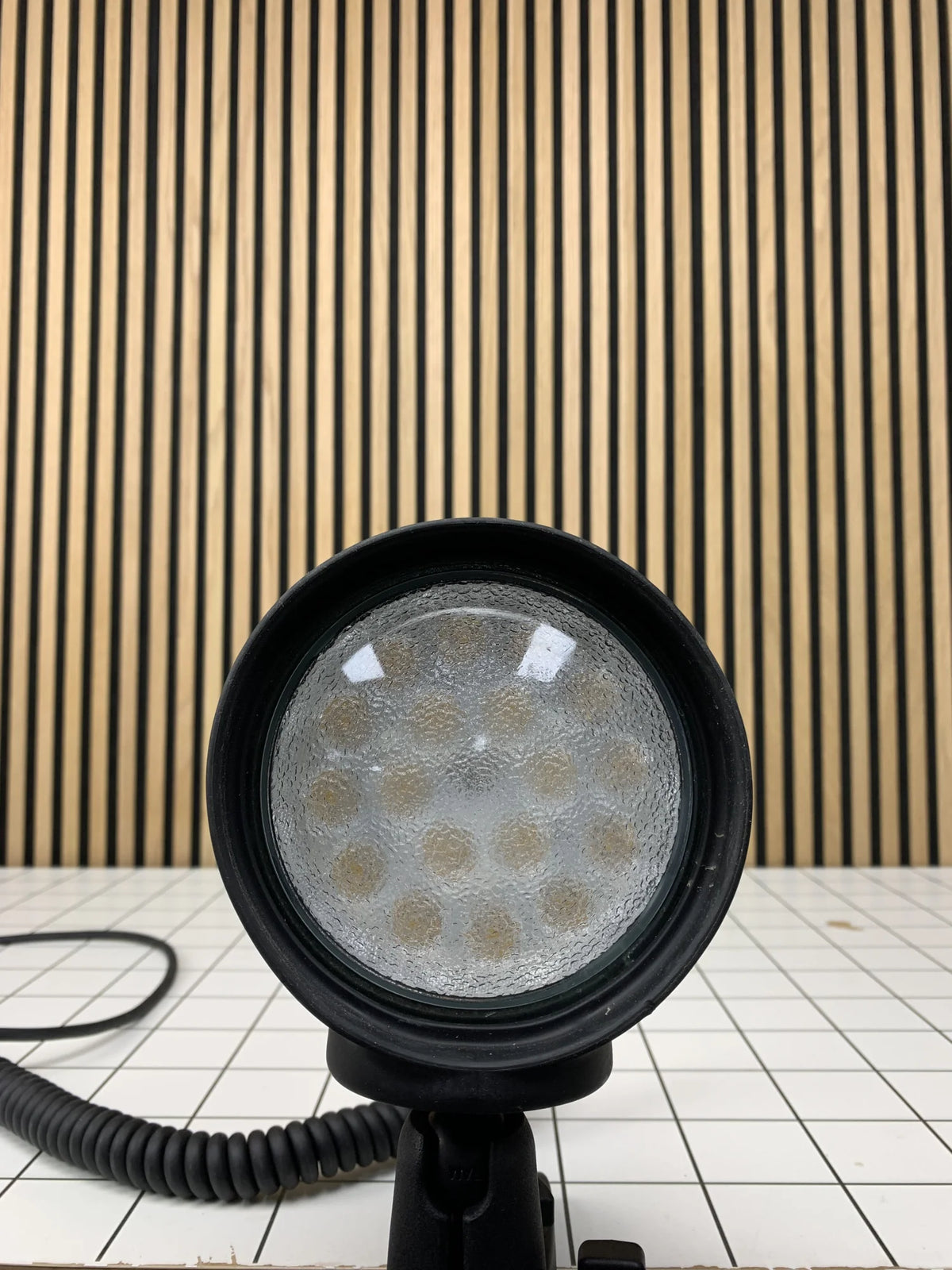 Spatwaterdichte LED Spotlight met klemhouder