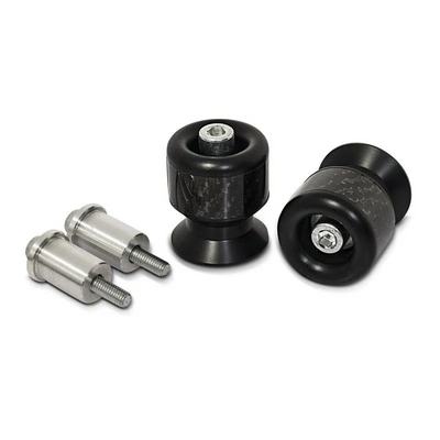 Swingarm Beschermers - Paddock Stand Bobbins M6-8 Carbon DPLB