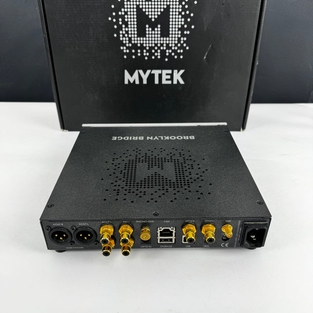 Mytek Brooklyn Bridge – High-End DAC & Netwerkspeler – Voorversterker & HoofdtelefoonversterkerBKRL-BRG-S