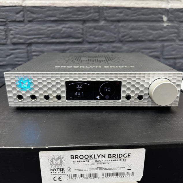 Mytek Brooklyn Bridge – High-End DAC & Netwerkspeler – Voorversterker & HoofdtelefoonversterkerBKRL-BRG-S