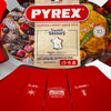 Partij - Pyrex ovenschalen 28x20cm 2,5l & 33x20 4,1 liter + deksel