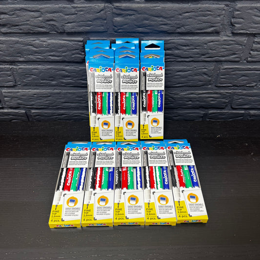 Partij - 24x Carioca whiteboard marker 4 pc / 2,8mm tip