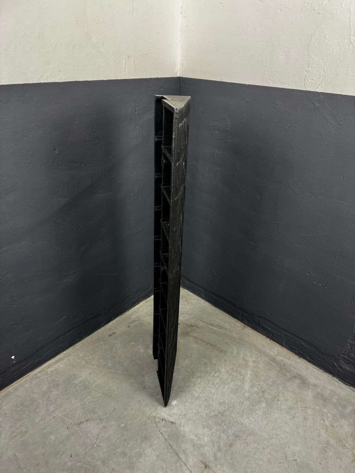 Drempelhulp 1 cm zwart 100 mm x 980 mm br22 bordstein