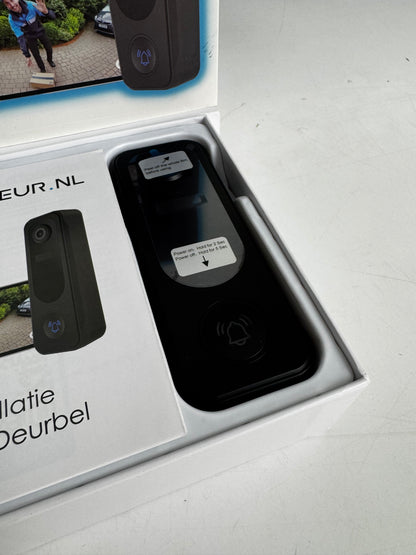 Draadloze Deurbel met Camera – WiFi Video Deurbel (Compatibel met Beldeur, excl. SD-kaart / Hoeksteun) | Nieuw