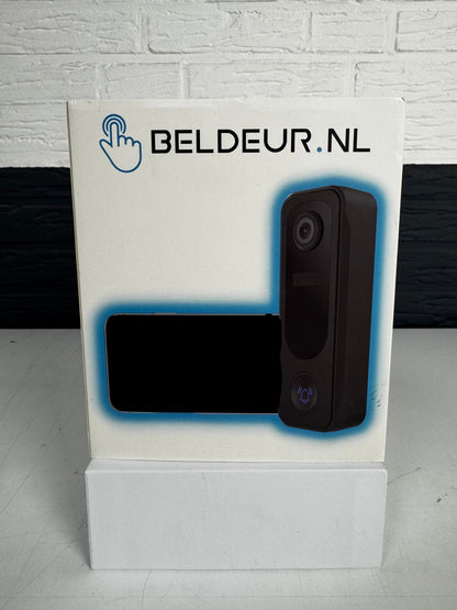 Draadloze Deurbel met Camera – WiFi Video Deurbel (Compatibel met Beldeur, excl. SD-kaart / Hoeksteun) | Nieuw