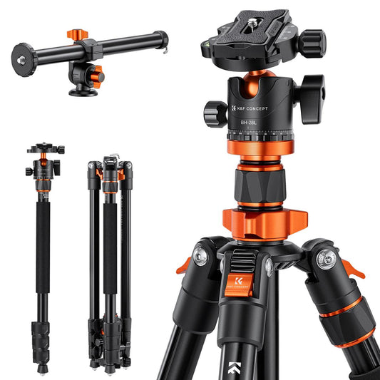 K&F Concept KF09.087V6 – Professioneel Camera Statief met 360° Panoramakop