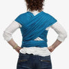 0 - Bykay - ByKay Draagdoek Petrol/ Turuqoise/ Ster Appelgroen - Small