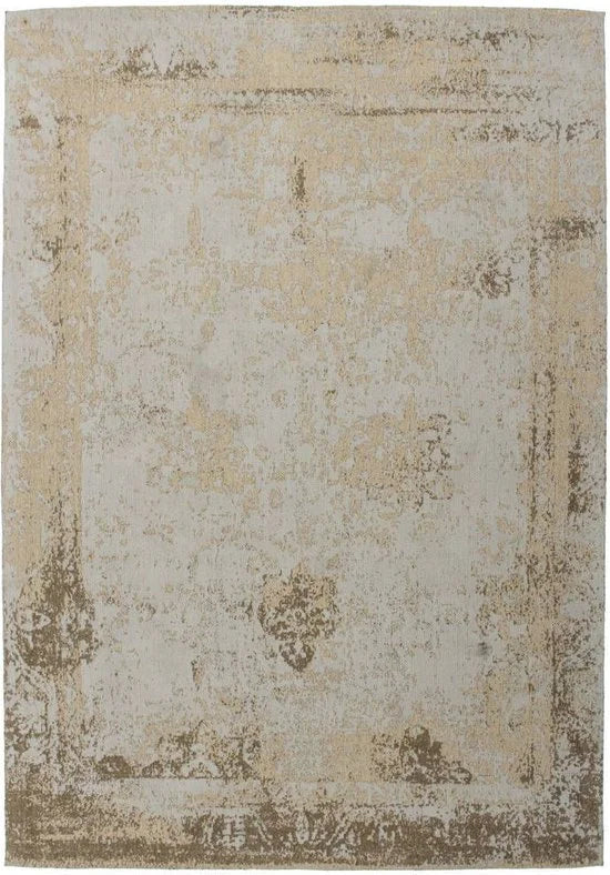 B1 - 0 - Kayoom vintage-Patchwork vloerkleed - echt handgemaakt 80 x 150 Zand