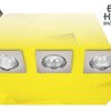 A1G1.1 - 0 - Prolight halogeen inbouwspot - vierkant - staal - GU10 - 40W - set a 3 stuks