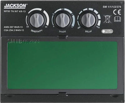 Jackson Safety J8191 WF50 4/9-13 Internal Auto-Darkening