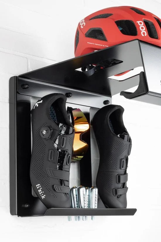 Stasdock® Happy Black - Fiets ophangsysteem - Muurbeugel fiets - Fietsbeugel - fiets ophangbeugel