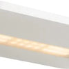 Lucide BORO - Wandlamp - LED - 1x8W 2700K - Wit Let op: deze lamp heeft geen snoer met schakelaar.