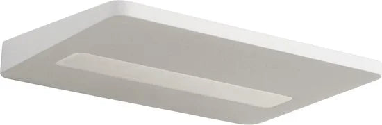 Lucide BORO - Wandlamp - LED - 1x8W 2700K - Wit Let op: deze lamp heeft geen snoer met schakelaar.