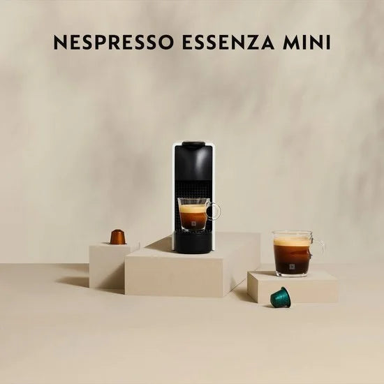 Krups Nespresso Essenza Mini XN1108 - Koffiecupmachine - Zwart Klein en compact | Gebruik alleen originele Nespresso koffiecups voor kwalitatief lang