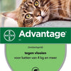 Bayer Anti vlooienmiddel Advantage 80 > 4 kg - 4 x 0,8 ml