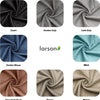 Larson - Luxe geweven blackout gordijn - met haken - 1.5 meter - Mint-turquoise