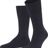 FALKE Airport warme ademende Merino Wol Katoen Heren Sokken blauw - Maat 41-42