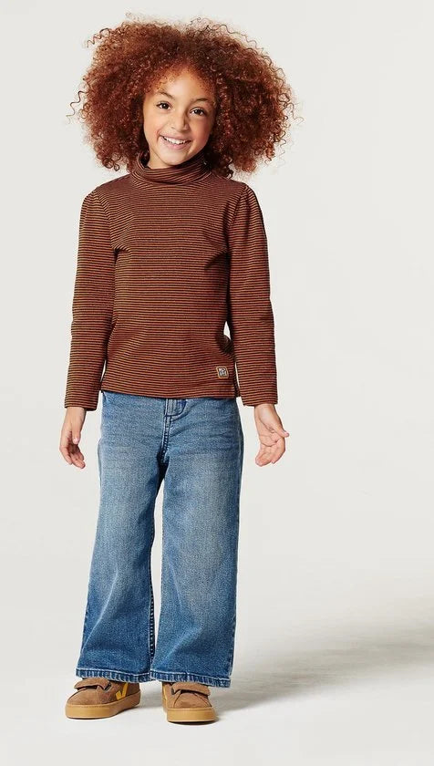 Noppies T-shirt Bayamo - Roasted Pecan - Maat 104