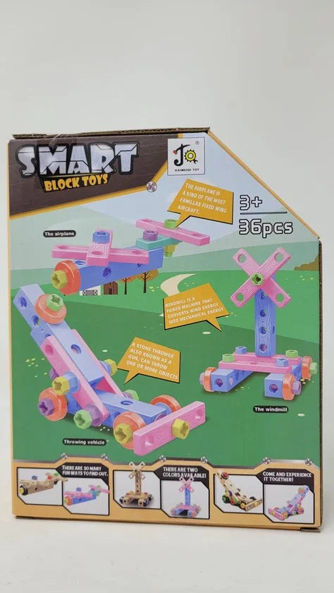 CONSTRUCTIE SET HOUT STRUCTUUR 9092 36 dlg.