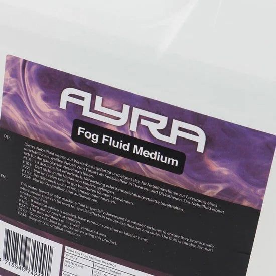 Ayra Fog Fluid Medium 5 liter rookvloeistof